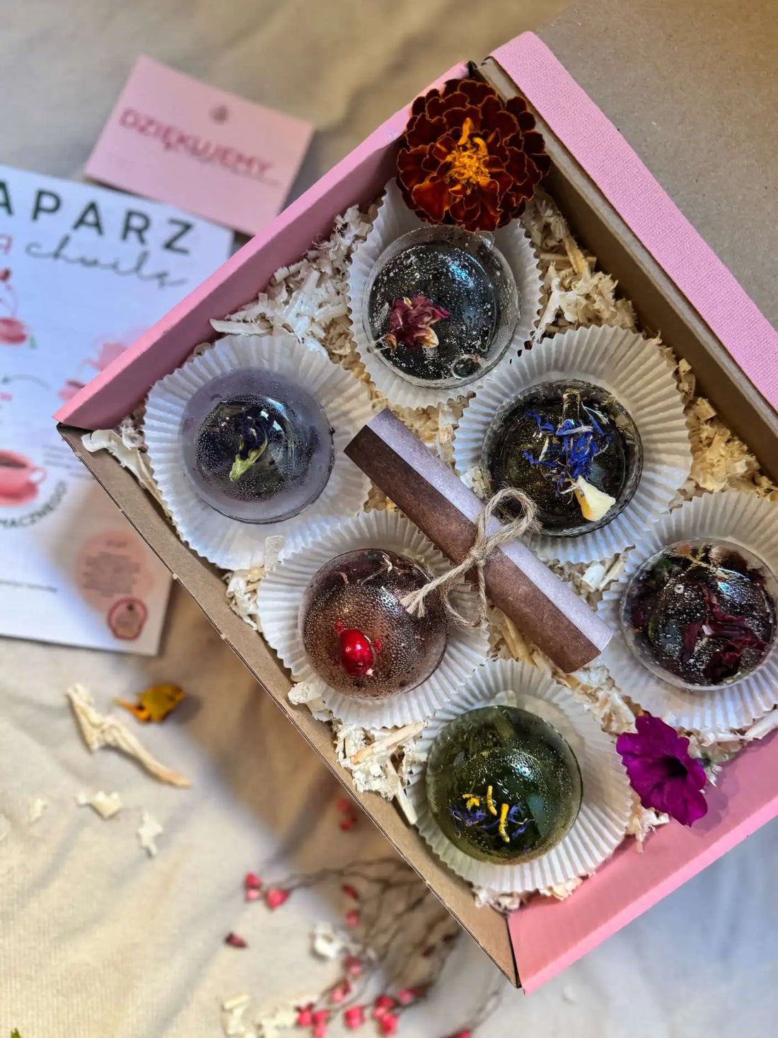 Zestaw 4 czy 6? Który wybrać (kule herbaciane / tea bombs) ✨